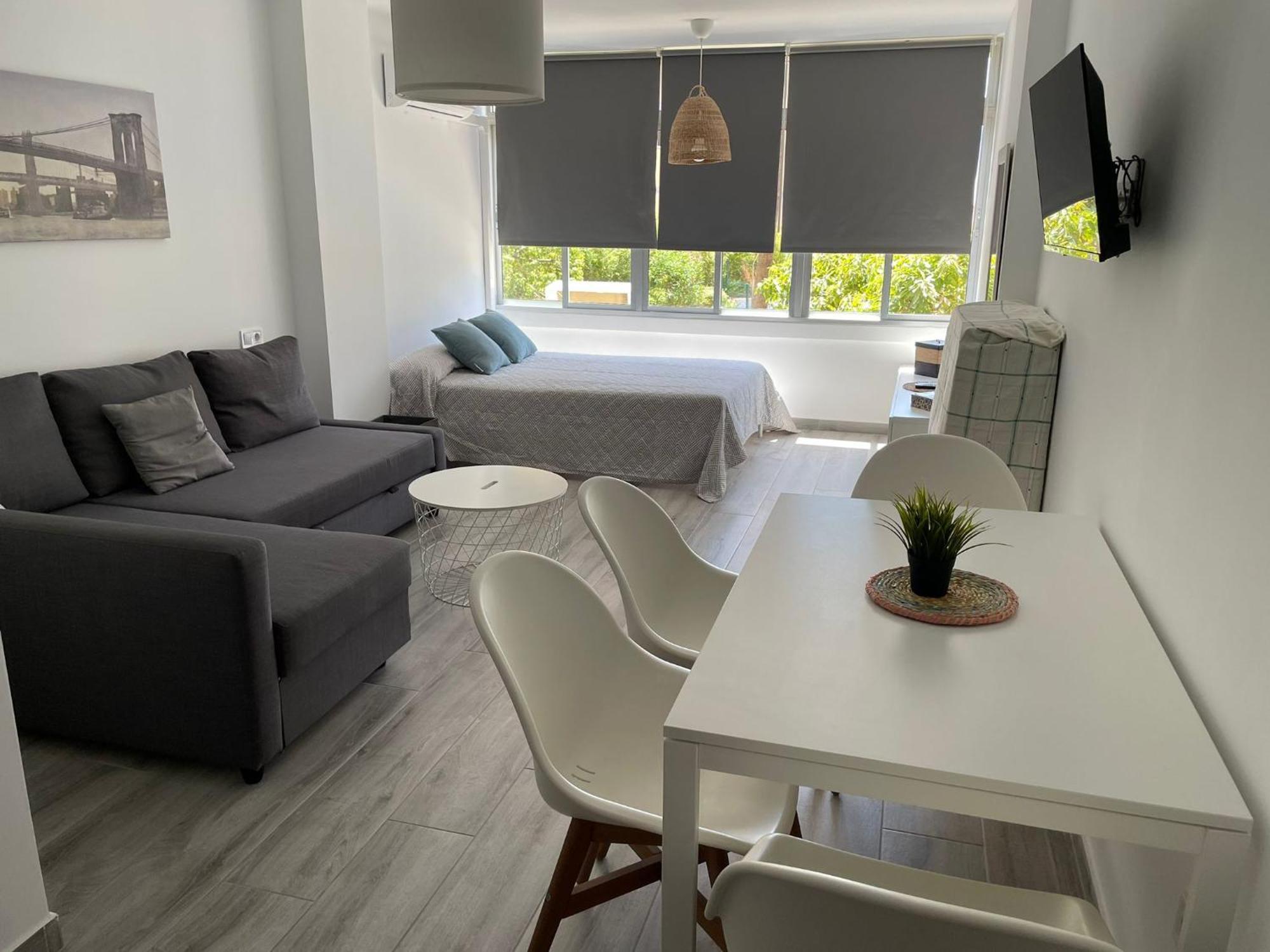 Estudio Nuevo Y Con Piscina Benalmádena Exteriér fotografie